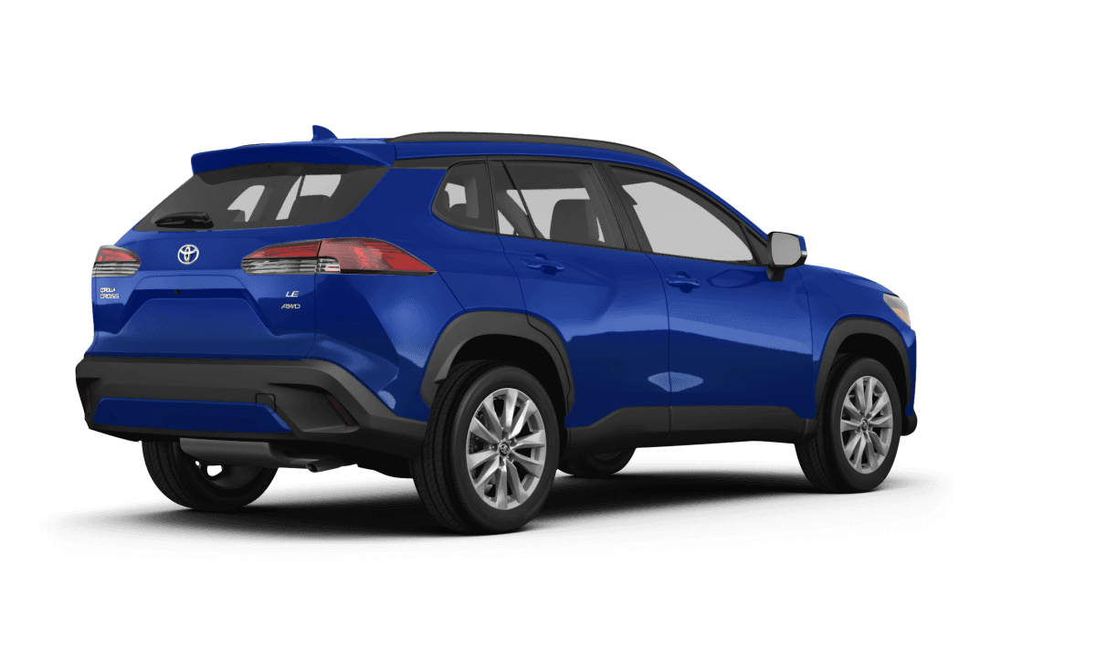 Toyota Corolla Cross - Back view Toyota Corolla Cross - Back view